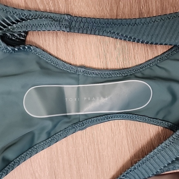 Tori Praver Aloe Marlowe Ribbed Bikini Bottom - Picture 5 of 10